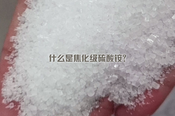 什么是焦化级硫酸铵?